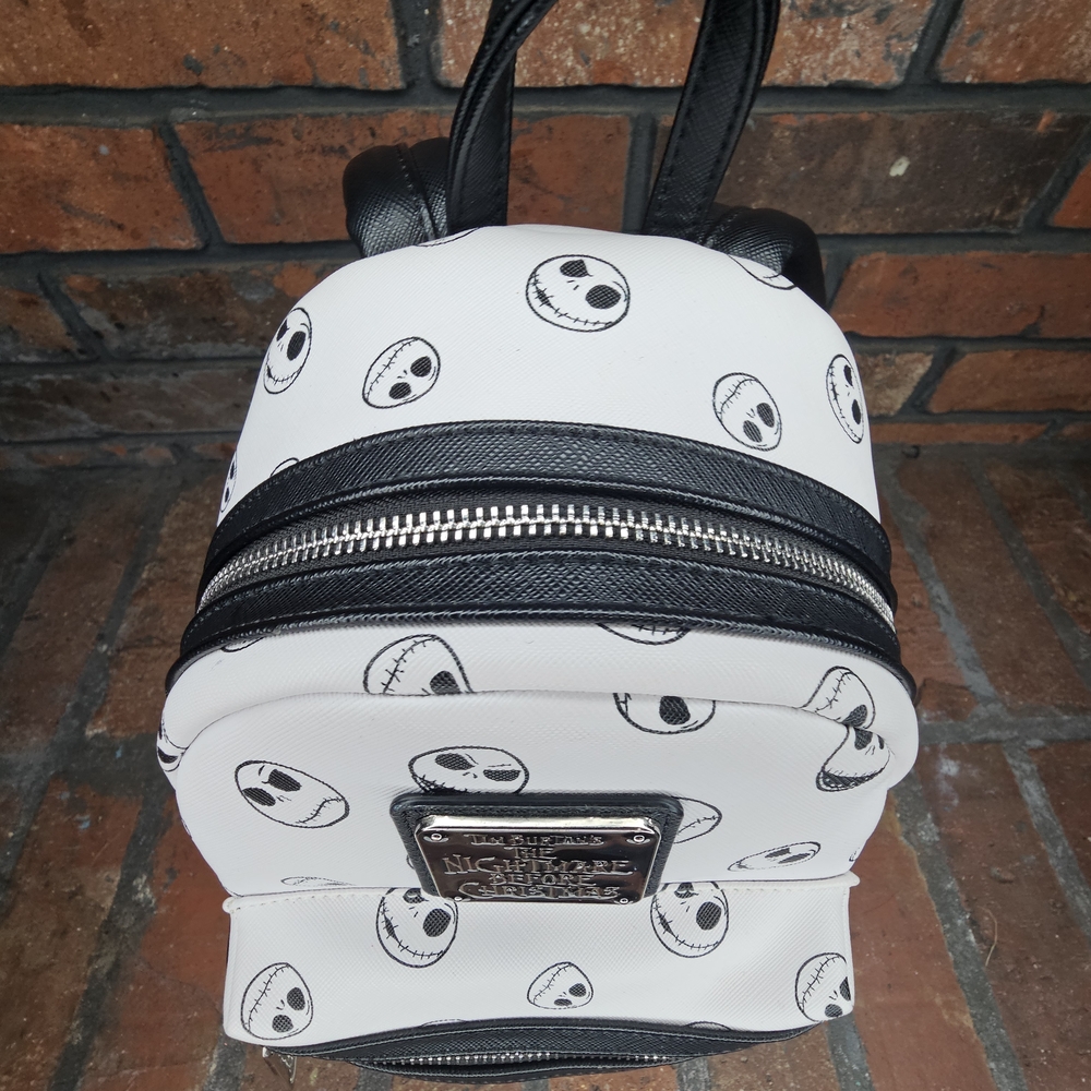 Rare Jack Skeleton Loungefly Back Pack - image 2